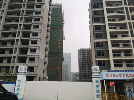 杭州某工程自流平施工